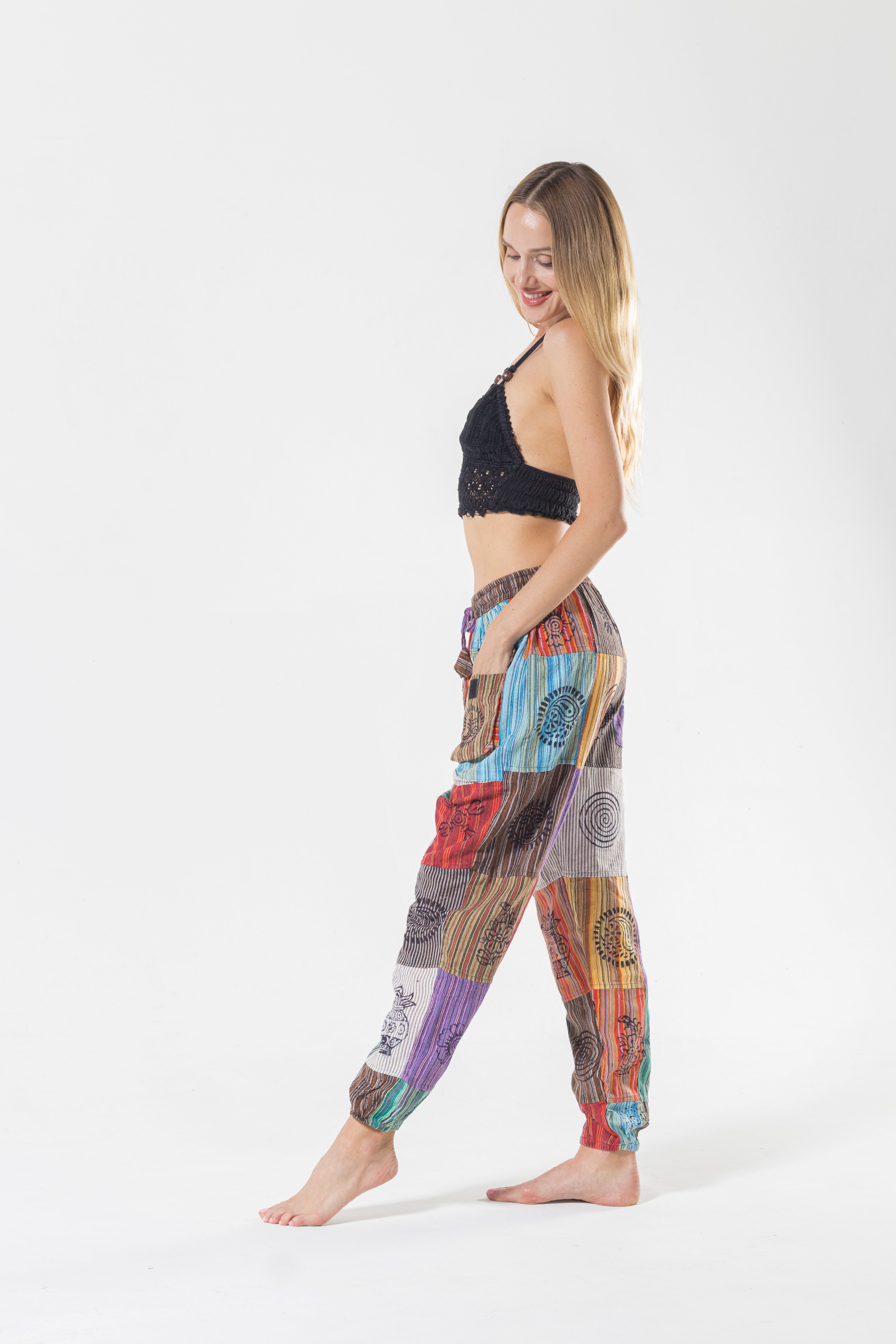 Hippie Trouser, Free Style, Boho Trouser, Patchwork Pants